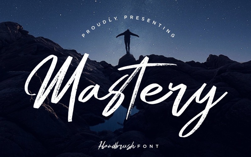 Mastery Hand Brush Font 156981 TemplateMonster