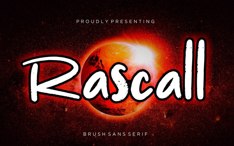 Шрифт Rascall Brush Sans