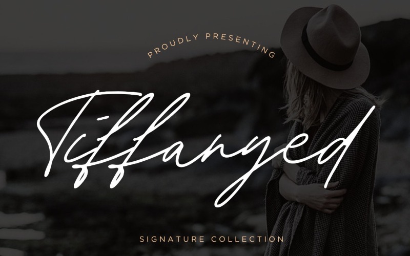 Download Шрифт "Tiffanyed Signature Collection Font" / Tiffanyed Signature Collection Font - Шрифт на тему графика script,branding,handwriting,handwritten,brush,quotes,calligraphy,logo,typography,signature,elegant,invitation,wedding,vintage,fashion