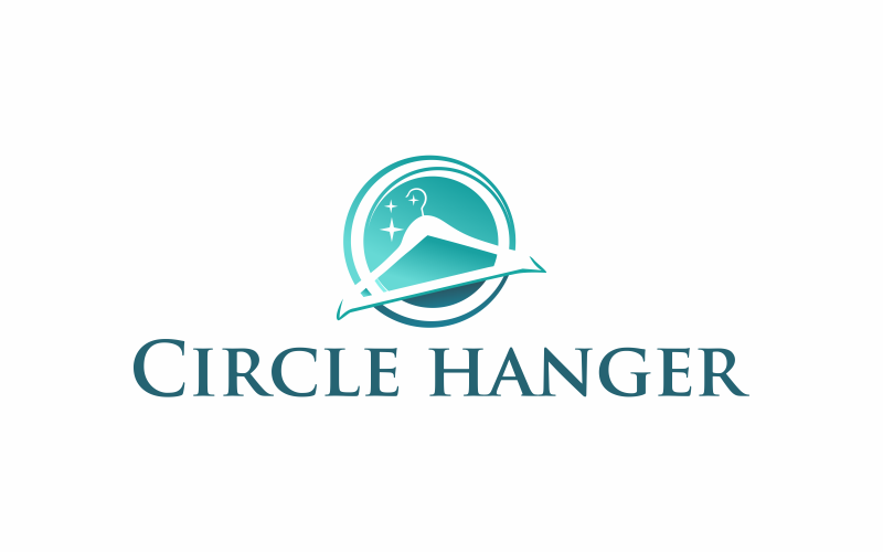 Download Шаблон логотипа "Circle Hanger Logo Template" / Circle Hanger Logo Template - Шаблон логотипа на тему графика hanger,illustration,background,circle,design,isolated,vector,display,wardrobe,interior,supermarket,advertising,space,round,dangler,marketing,hanging,retail,branding,ceiling