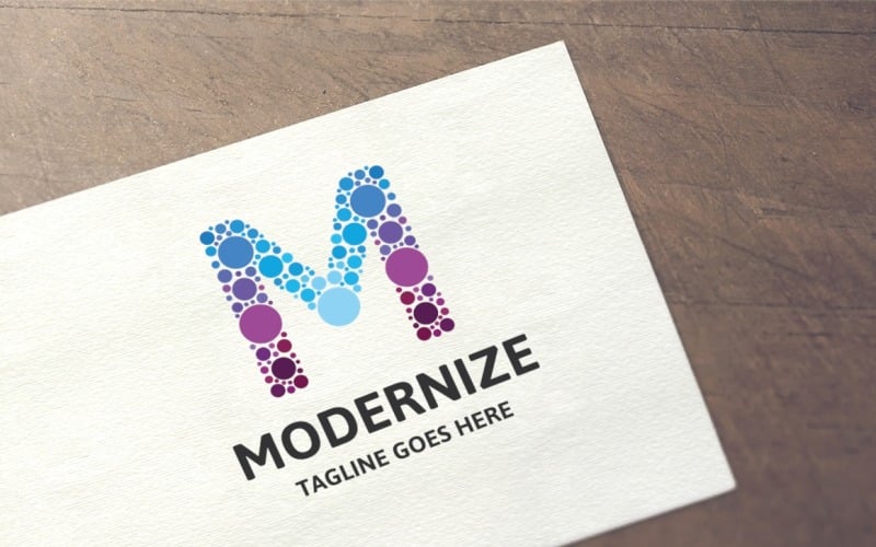Download Шаблон логотипа "Letter M - Modernize Logo Template" / Letter M - Modernize Logo Template - Шаблон логотипа на тему графика blog,branding,business,chart,chat,clean,communication,community,connect,contact,corporate,couch,designer,host,internet,label,letter c,line,market,music