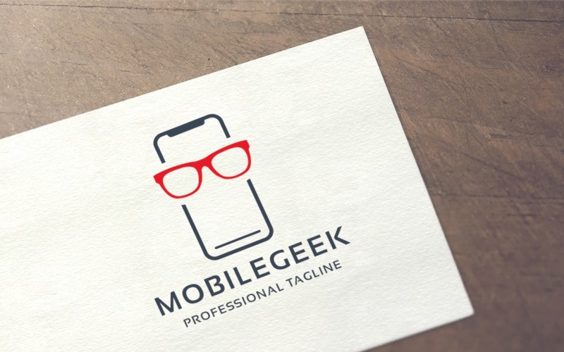 Mobile Geek Logo Vorlage