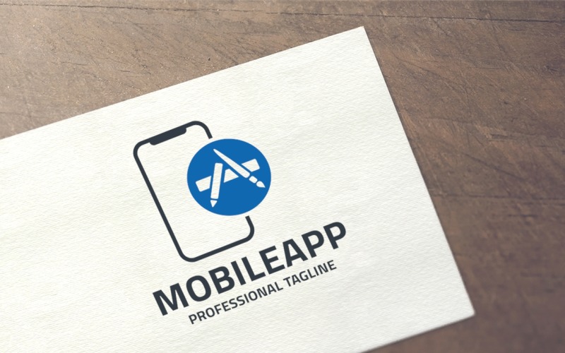 Download Шаблон логотипа "Mobileapp Logo Template" / Mobileapp Logo Template - Шаблон логотипа на тему графика app,application,business,byte,consulting,creative,development,it,logo,mobile,mobile development,modern,professional,rich,simple,smartphone,ui,usable,user interface,ux