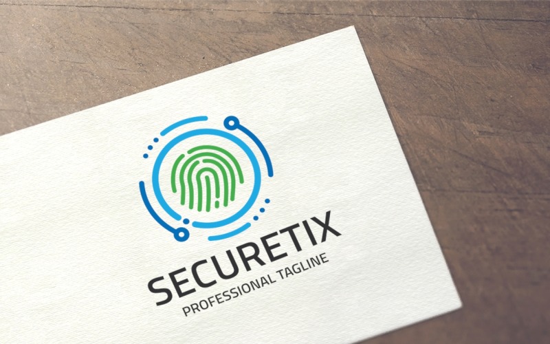 Modèle de logo Securetix