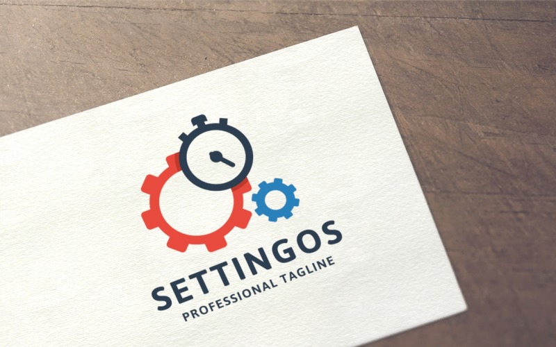 Modèle de logo Settingos