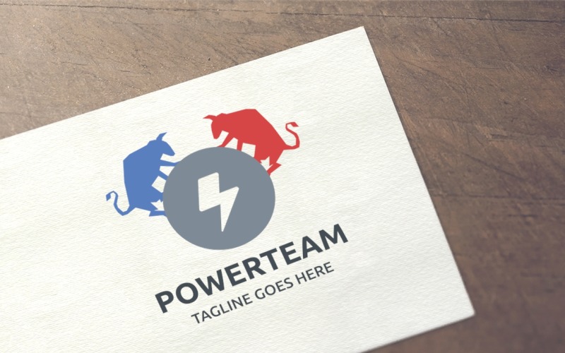 Power Team Logo Template