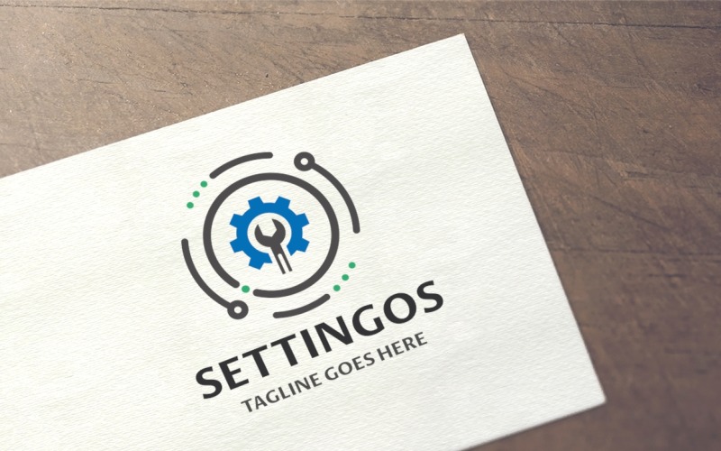 Settingos徽标模板