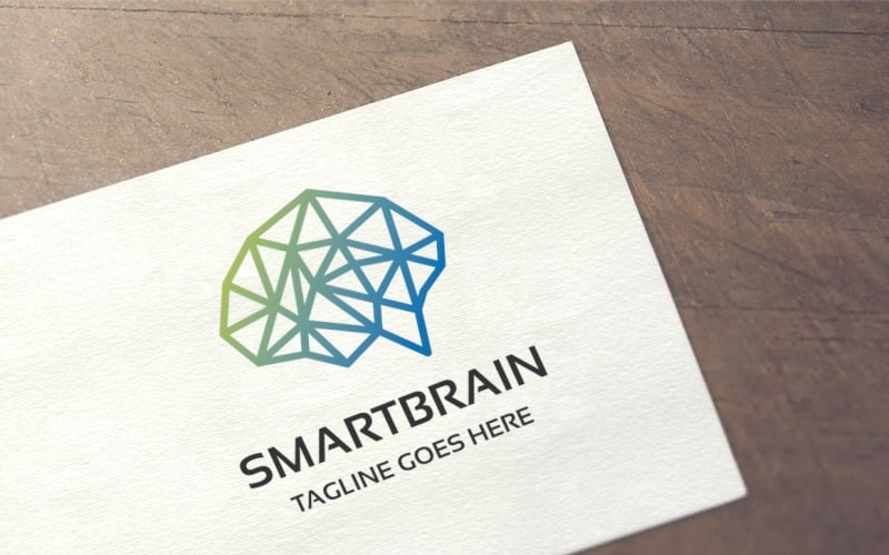 Download Шаблон логотипа "Smart Brain Logo Template" / Smart Brain Logo Template - Шаблон логотипа на тему графика abstract,agency,artificial intelligence,brain,brain logo,brainstorm,branding,concept,creation,creative,creativity,data,digital,firm,genius,idea,information,mind,network,polygon