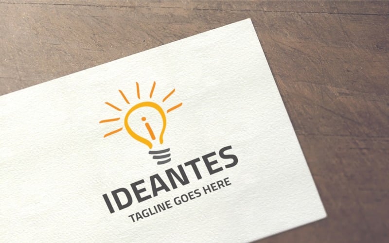 Download Шаблон логотипа "Ideantes - Letter I Logo Template" / Ideantes - Letter I Logo Template - Шаблон логотипа на тему графика abstract,agency,art,artistic,bold,brain,brainstorm,bulb,business,colorful,colorfull,company,corporate,creative,design,developer,fresh,idea,ideas,letter i