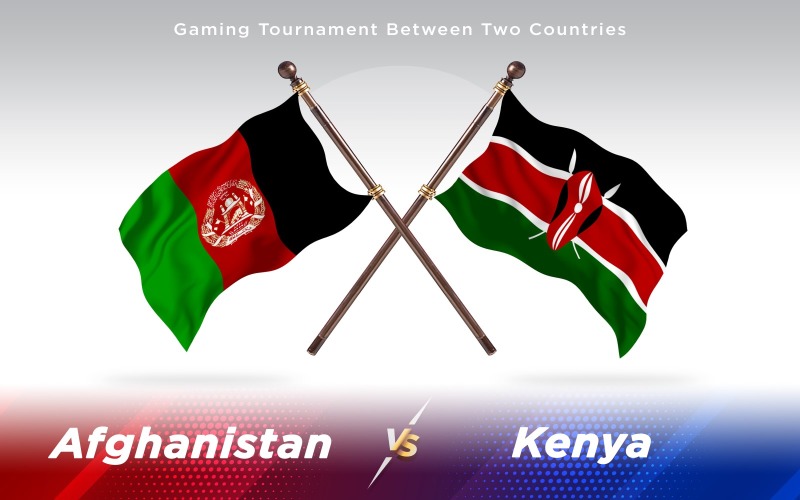Download Иллюстрация "Afghanistan versus Kenya Two Countries Flags - Illustration" / Afghanistan versus Kenya Two Countries Flags - Illustration - Иллюстрация на тему графика national,patriotic,europe,asia,republic,map,flag,country,cartography,geography,nation,illustration,graphic,vector,state,world,isolated,symbol,border,icon