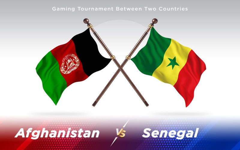 Download Иллюстрация "Afghanistan versus Senegal Two Countries Flags - Illustration" / Afghanistan versus Senegal Two Countries Flags - Illustration - Иллюстрация на тему графика national,patriotic,europe,asia,republic,map,flag,country,cartography,geography,nation,illustration,graphic,vector,state,world,isolated,symbol,border,icon