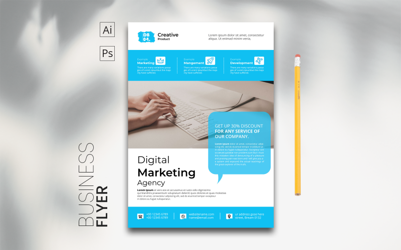 Creative Business Flyer - Corporate Identity Template