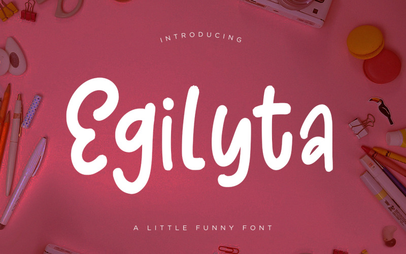 Egilyta有趣的小字体