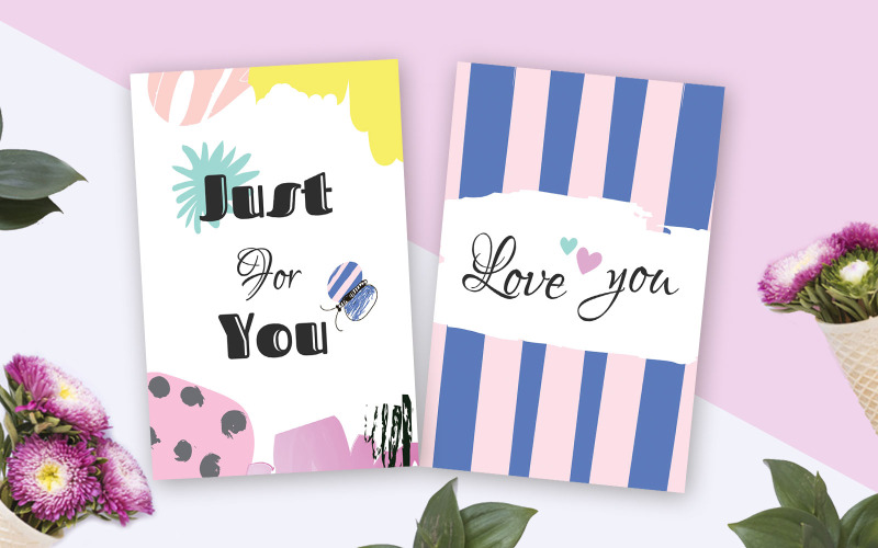 Download Фирменный стиль "Greeting card for Valentine's Day - Corporate Identity Template" / Greeting card for Valentine's Day - Corporate Identity Template - Фирменный стиль на тему графика valentines,day,greeting,card,template,celebrations,wishes,present,lovers,print,templates,creative,wish,rose,valentine