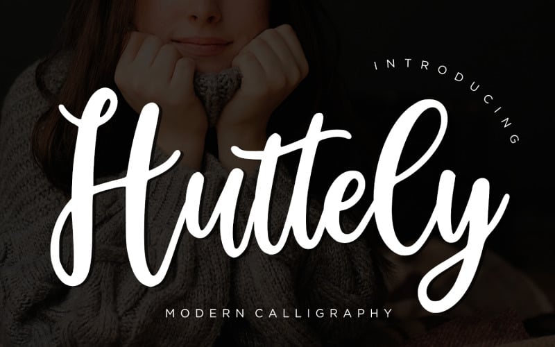 Download Шрифт "Huttely Modern Calligraphy Font" / Huttely Modern Calligraphy Font - Шрифт на тему графика script,branding,handwriting,handwritten,brush,quotes,calligraphy,logo,typography,signature,elegant,invitation,wedding,vintage,fashion