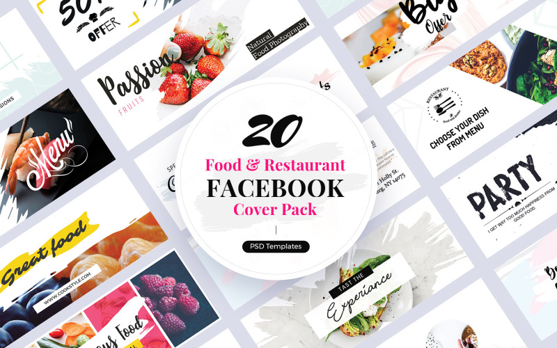 Download Шаблон для соцсетей "Facebook Cover Social Media Template" / Facebook Cover Social Media Template - Шаблон для соцсетей на тему графика creative,facebook,cover,template,social,media,website,promotions,graphic,design,designs,kit,pack,covers,promotion
