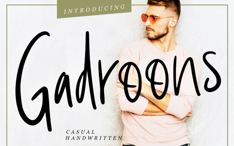 Download Шрифт "Gadroons Casual Handwritten Font" / Gadroons Casual Handwritten Font - Шрифт на тему графика script,branding,handwriting,handwritten,brush,quotes,calligraphy,logo,typography,signature,elegant,invitation,wedding,vintage,fashion