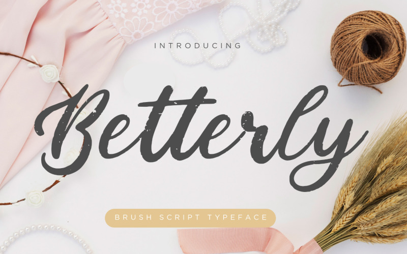 Курсивный шрифт Betterly Brush