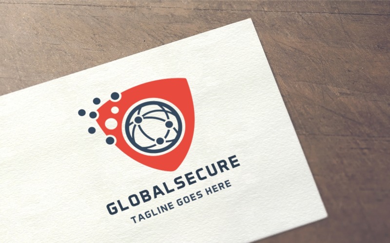 Download Шаблон логотипа "Global Secure Logo Template" / Global Secure Logo Template - Шаблон логотипа на тему графика business,communication,electronic,global,hosting,identity,internet,it,mobile,net,network,people,print ready,share,sharing,shield,secure,security,social,social media