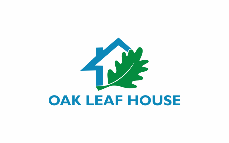 Download Шаблон логотипа "Leaf House Logo Template" / Leaf House Logo Template - Шаблон логотипа на тему графика home,oak,house,design,architecture,wall,wooden,tree,green,building,natural,abstract,brown,nature,furniture,pine,estate,door,usa,luxury