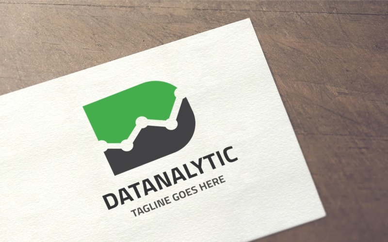 Download Шаблон логотипа "Letter D - Datanalytic Logo Template" / Letter D - Datanalytic Logo Template - Шаблон логотипа на тему графика accounting,advisor,business,consultant,consulting,creative,d letter,d logo,data,development,diagnosis,diagnostic,dialogue,division,expert,finances,financial,graph,investment,letter d
