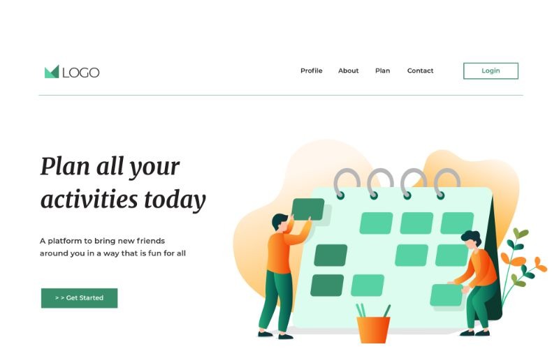 Download Иллюстрация "ILP 25 Planner Activities - Illustration" / ILP 25 Planner Activities - Illustration - Иллюстрация на тему графика adobe illustration,business,collaboration,concepts,dashboard,digital,flat,flat design,header,homepage,illustration,landing pages,mobile,modern,pages,service,team,ui,ux,vectors