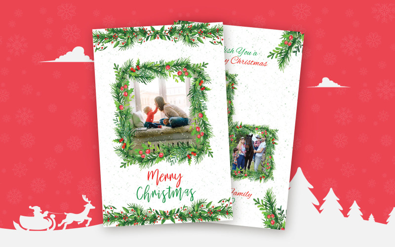 Download Фирменный стиль "Christmas Greeting Card - Corporate Identity Template" / Christmas Greeting Card - Corporate Identity Template - Фирменный стиль на тему графика christmas,greeting,card,template,print,templates,celebrations,post,creative,clean,happy,holidays,holiday,green,red