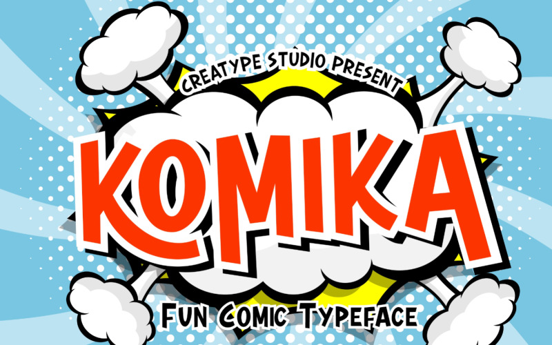 Czcionka Komika Fun Comic