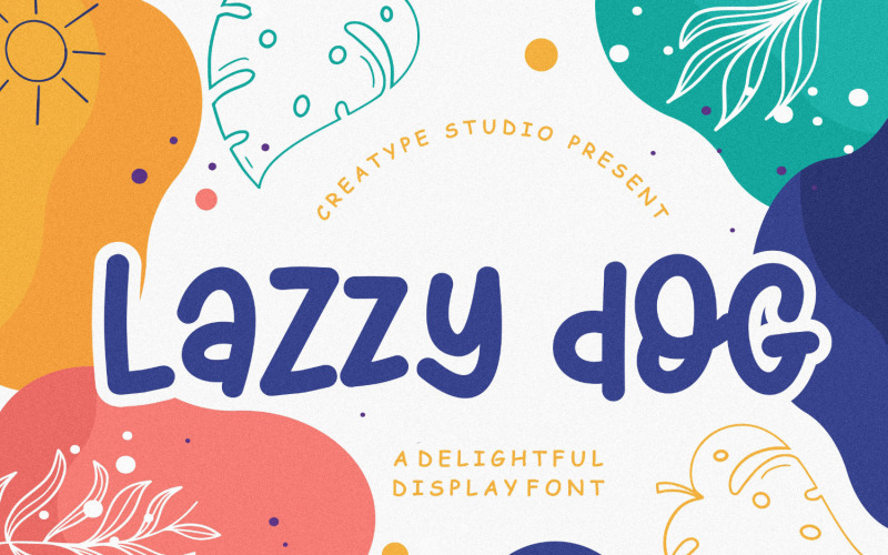 Lazzy Dog Heerlijke weergave lettertype