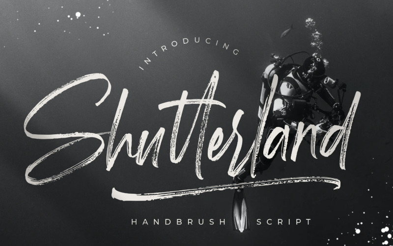 Download Шрифт "Shutterland Handbrush Cursive Font" / Shutterland Handbrush Cursive Font - Шрифт на тему графика brush,script,brushfont,fontbrush,cursive,creative,handlettering,handmade,calligraphy,tshirt,logotype,branding,grunge,logo,fashion