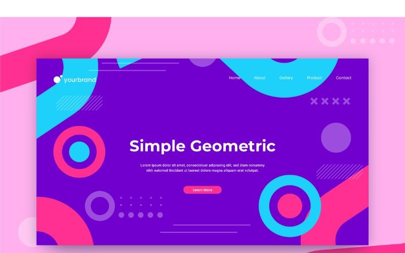 Ab 28 Basit Geometrik Arka Plan
