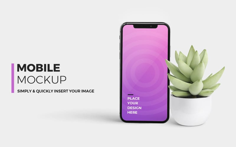 Download Мокап для продукта "Mobile product mockup" / Mobile product mockup - Мокап для продукта на тему графика mobile,mockup,mockups,template,templates,creative,web,presentation,website,websites,clean,iphone,apple,ui,kit