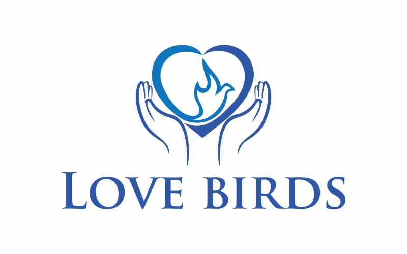 Download Шаблон логотипа "Love Birds Logo Template" / Love Birds Logo Template - Шаблон логотипа на тему графика love,vector,bird,heart,illustration,branch,tree,nature,animal,cartoon,wedding,graphic,beautiful,symbol,happy,template,birds,celebration,pair,doodle