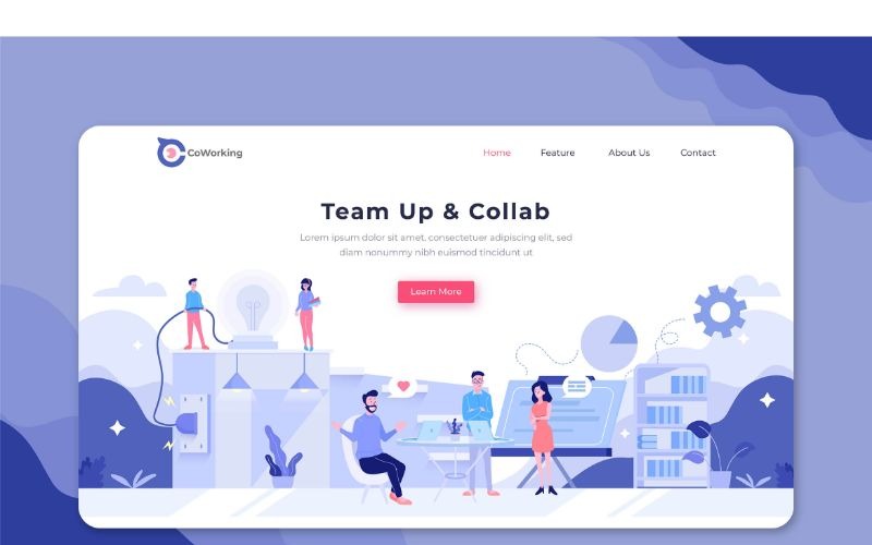 ILP 40 Team Up & Collab - Illustratie