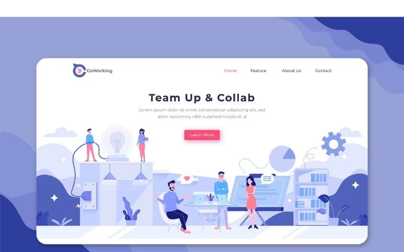 ILP 40 Team Up & Collab - Ilustrace