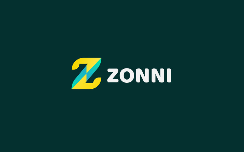 Літера Z шаблон логотипу