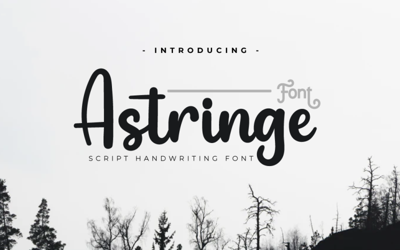 Astringe teckensnitt