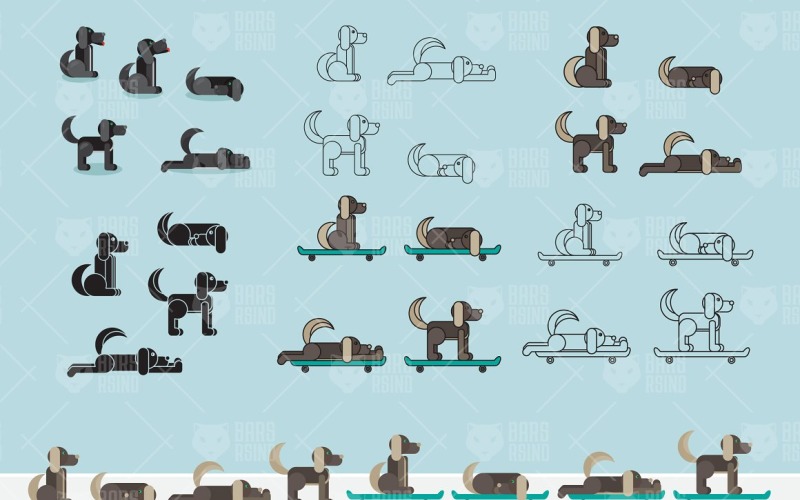 Download Фирменный стиль "Funny Dog - Corporate Identity Template" / Funny Dog - Corporate Identity Template - Фирменный стиль на тему графика handmade,font,lettering,card,typography,vintage,logo,hipster,illustration,label,poster,t-shirt,design,sign,retro,cute,quote,greeting,decorative,ink,pen,typographic,trendy,nature,vector,old,te