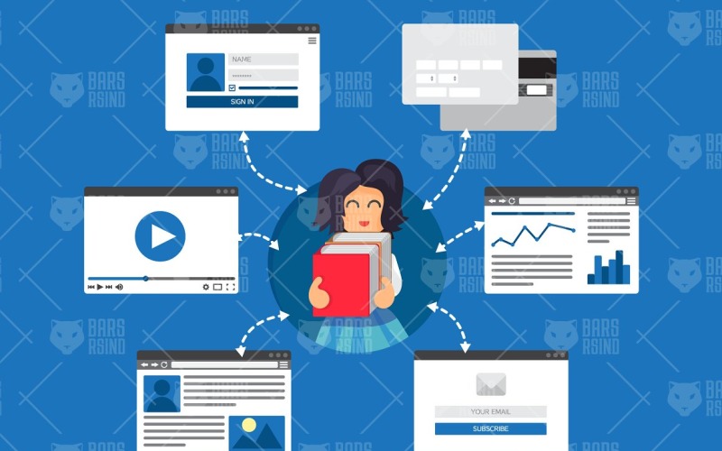 Download Фирменный стиль "Online Education - Corporate Identity Template" / Online Education - Corporate Identity Template - Фирменный стиль на тему графика christmas,card,template,book,web,vector,advertising,website,sport,woman,mockup,holiday,engagement,app,promotion,business,child,shop,technology,form,software,volunteer,video,santa,fitness,scho