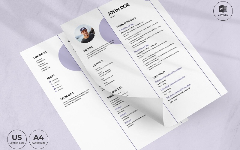 Modèle de CV de producteur de musique