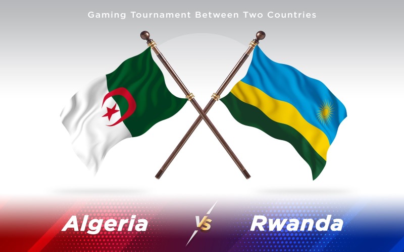 Download Иллюстрация "Algeria versus Rwanda Two Countries Flags - Illustration" / Algeria versus Rwanda Two Countries Flags - Illustration - Иллюстрация на тему графика national,patriotic,europe,asia,republic,map,flag,country,cartography,geography,nation,illustration,graphic,vector,state,world,isolated,symbol,border,icon