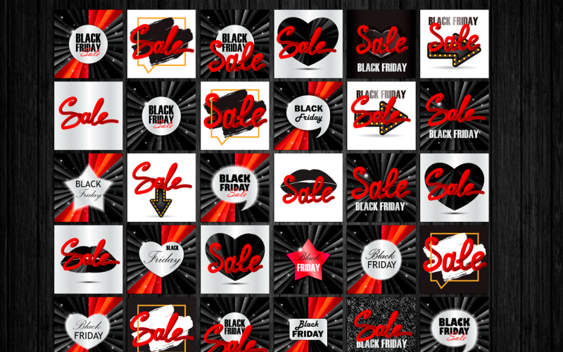 Download Фирменный стиль "Black Friday Banners - Corporate Identity Template" / Black Friday Banners - Corporate Identity Template - Фирменный стиль на тему графика christmas,card,illustration,label,poster,design,template,sign,retro,web,fashion,special,retail,vector,advertising,sale,abstract,flyer,holiday,cheap,style,promotion,business,shop,marketing,sea
