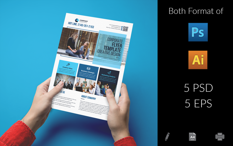 Download Фирменный стиль "Business Flyer" / Business Flyer - Фирменный стиль на тему графика advertising,agency,banner,brochure,business,clean,commerce,company,corporate,cover,flyer template,indesign,magazine,marketing,minimal,multipurpose,poster,printtemplate,professional,profile