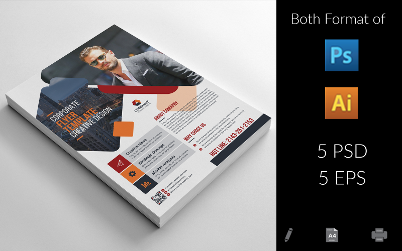 Zihan Business Flyer #159365 - TemplateMonster