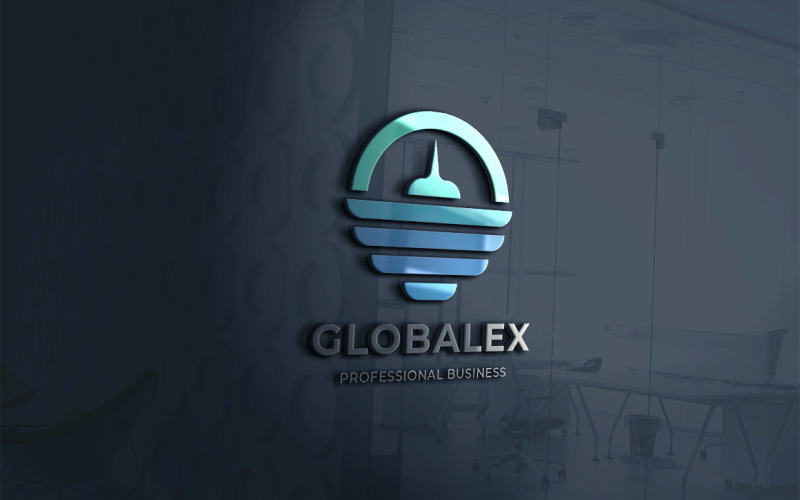 Download Шаблон логотипа "Global Business Logo Template" / Global Business Logo Template - Шаблон логотипа на тему графика accounting,advertising,agency,app,arrow,blue,business,connect,consulting,contribution,corporate,creative,finance,financial,global,globe,growth,interactive,internet marketing,investment