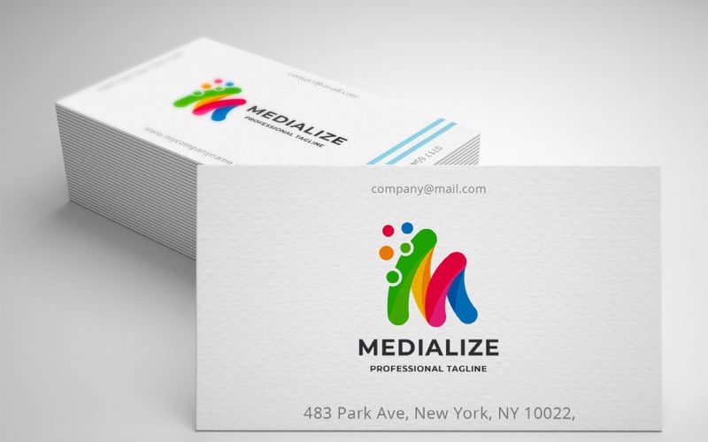 Download Шаблон логотипа "Media Letter M Logo Template" / Media Letter M Logo Template - Шаблон логотипа на тему графика animation,app,blue,brand,branding,creative,design,game,internet,logo,media,modeling,modern,photography,pixel,print ready,software,studio,symbol,tech