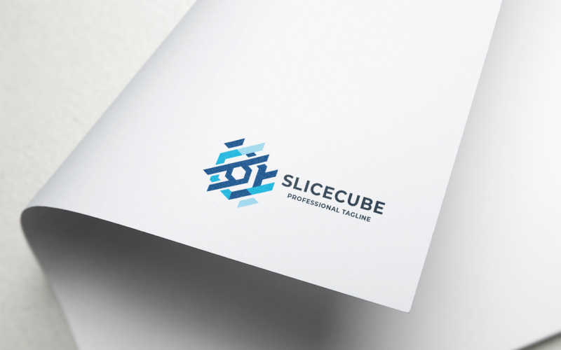 Download Шаблон логотипа "Slice Cube Logo Template" / Slice Cube Logo Template - Шаблон логотипа на тему графика abstract,arrow,box,brainstorm,consultant,consulting,corporate,creativity,cube,cubic,cubical,development,dimension,engineer,entertainment,expert,gamer,gaming,hexagon,hexagonal