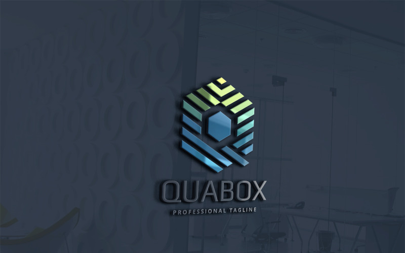 Kvalitní Box dopis Logo šablona