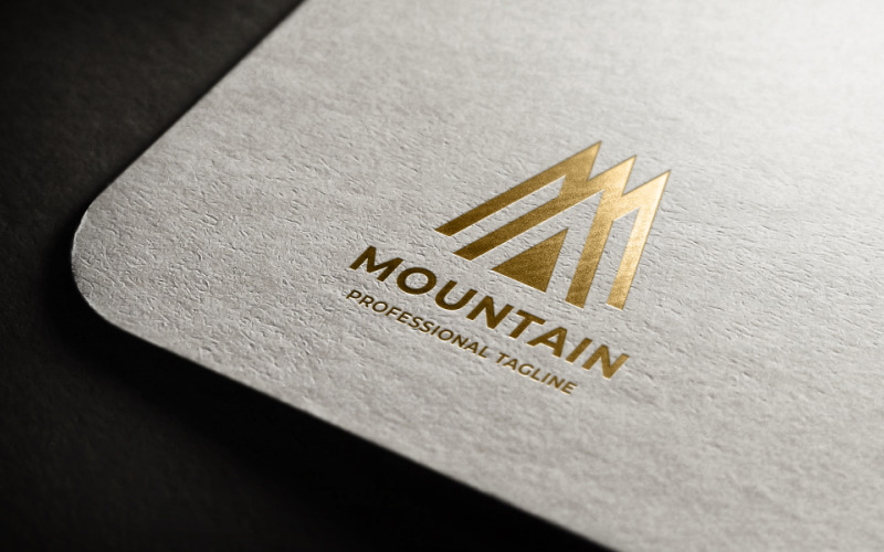 Download Шаблон логотипа "Mountain Letter Logo Template" / Mountain Letter Logo Template - Шаблон логотипа на тему графика alphabet,apparel,black,capital,clothes,communication,connection,construction,development,elegant,finance,geometric,letter m,line,logo,luxury,m letter,media,mountain,network