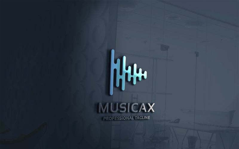 Download Шаблон логотипа "Musicax Logo Template" / Musicax Logo Template - Шаблон логотипа на тему графика app,application,art,artis,arts,creative,design company,entertainment,game,games,interactive,media,movie,mp3,multimedia,music,musics,play,player,point